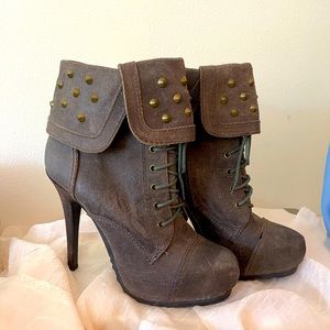 Fergie 4 inch heel boots